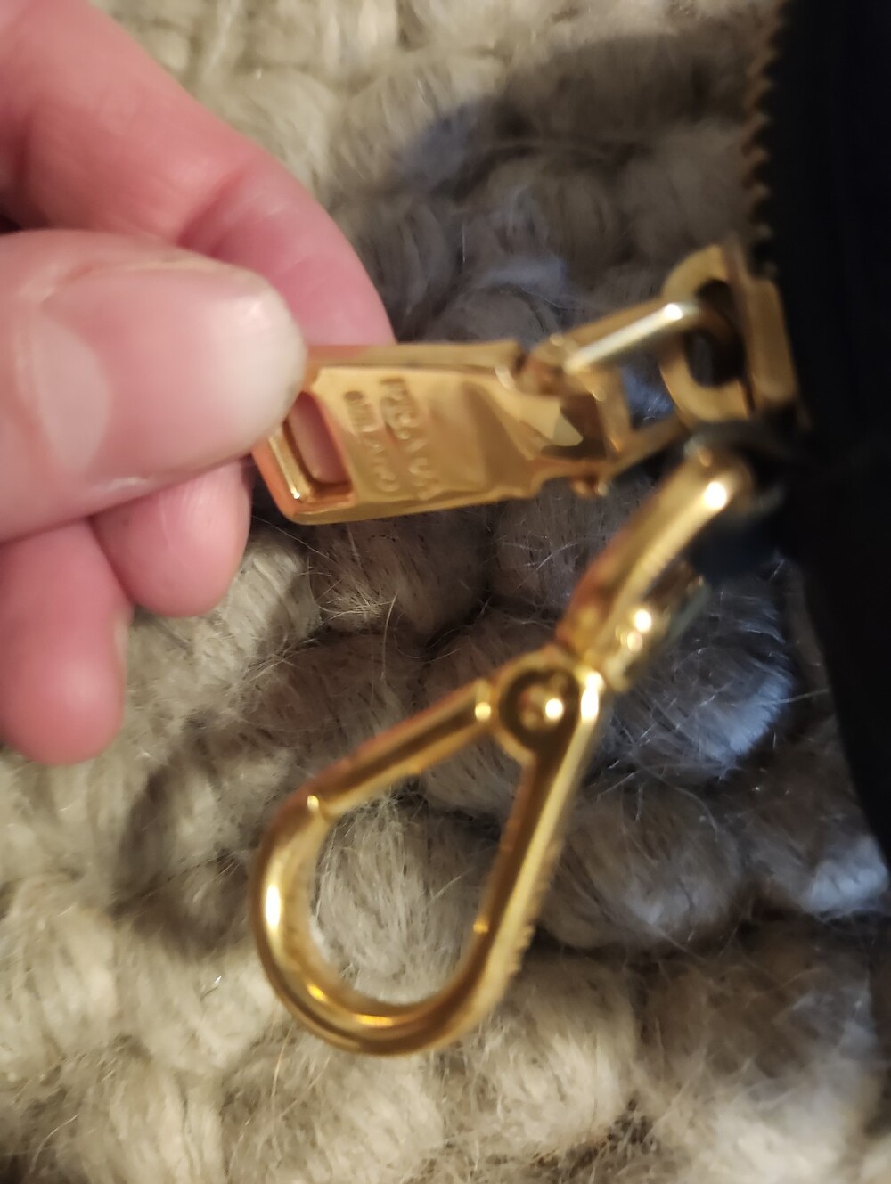Prada Black Mini Pouch - Picture 5 of 5